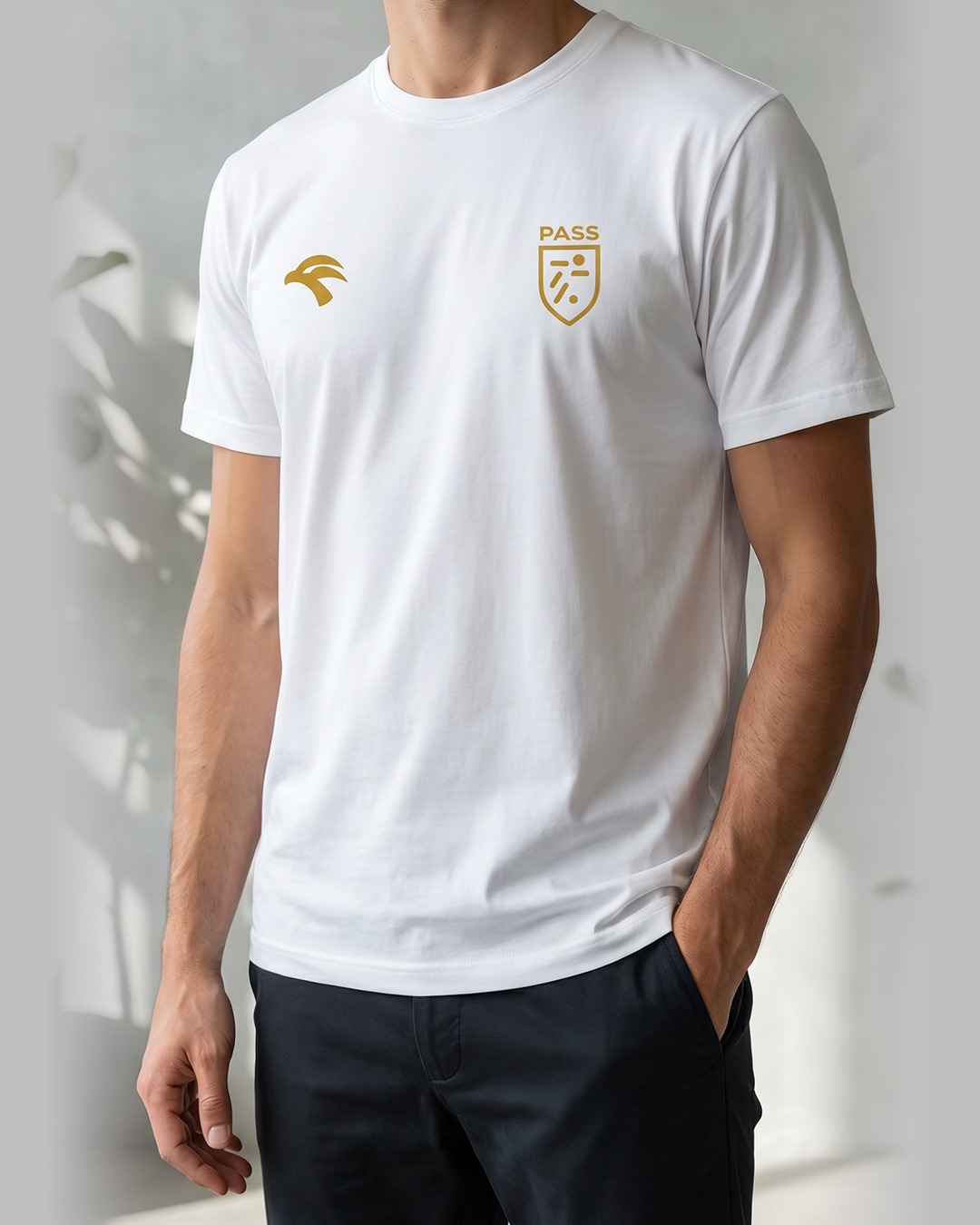 Cotton t shirt- white