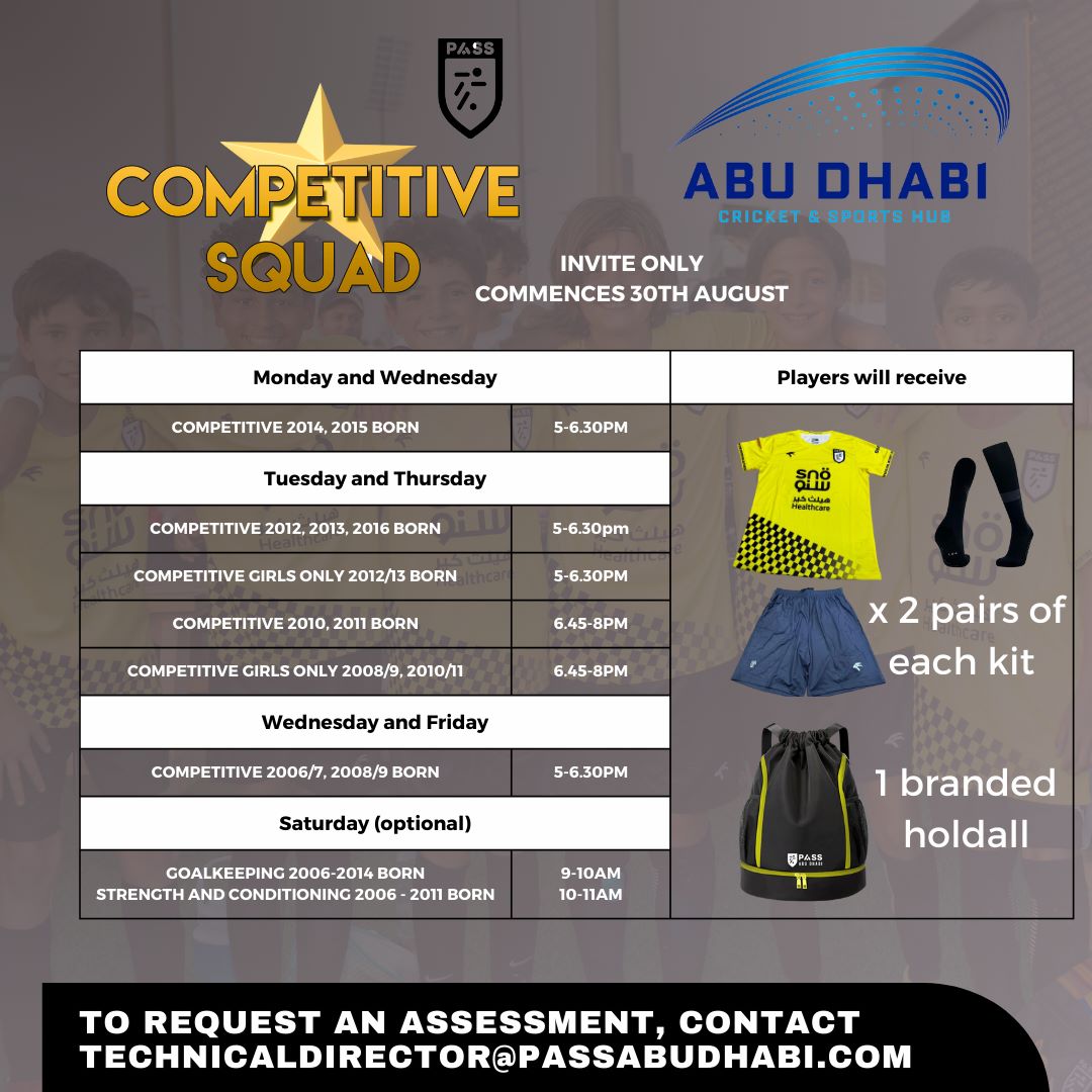PASS Competitive Squad 2010+